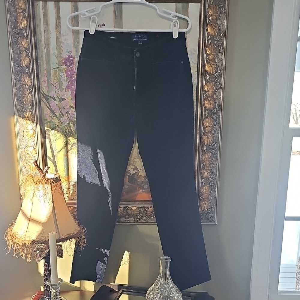 Talbots Women's Dark Straight Leg Jeans